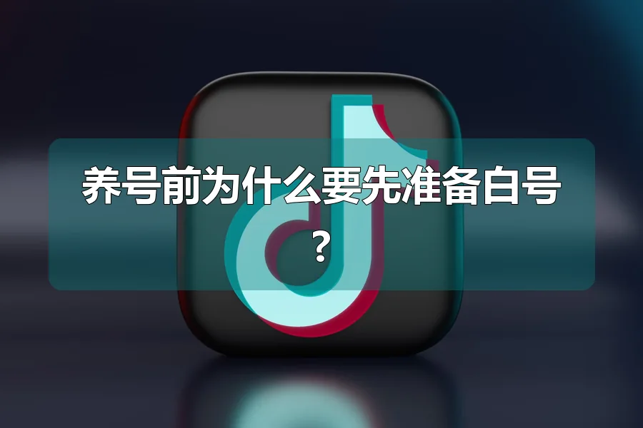 养号前为什么要先准备白号?